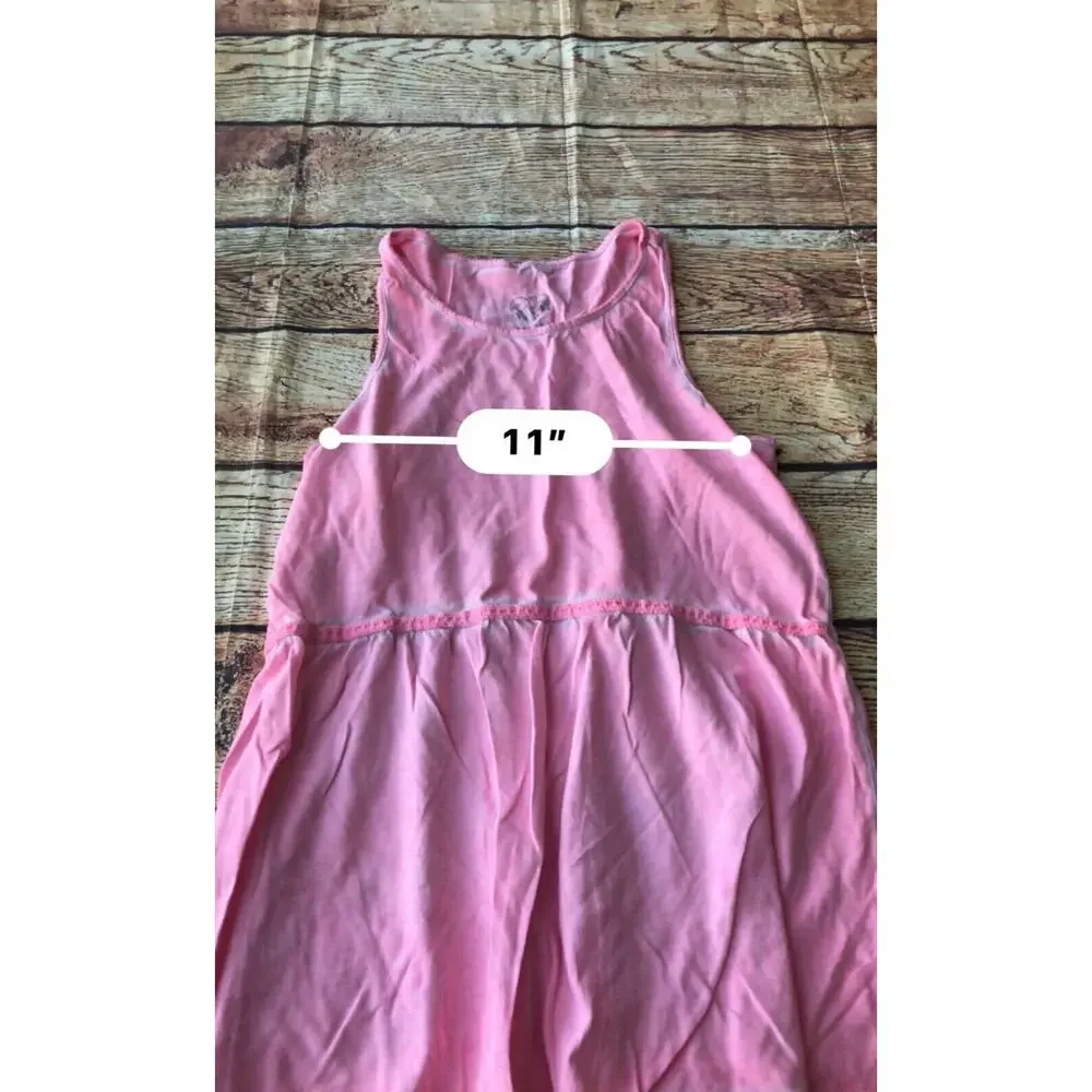 Justice Girl’s Baby Pink Halter Tank 16